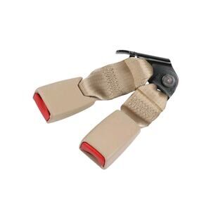 Rear Seat Middle Belt Buckles 2009-2013 Cadilllac CTS Beige Tan GM # 19207190